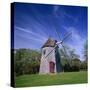Oldest Windmill on Cape Cod, Dating from 1680, at Eastham, Massachusetts, New England, USA-Roy Rainford-Stretched Canvas
