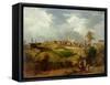 Oldham from Glodwick-James Howe Carse-Framed Stretched Canvas