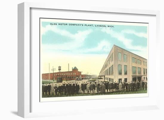 Olds Motor Company, Lansing, Michigan-null-Framed Art Print