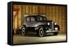 Oldsmobile 1937-Simon Clay-Framed Stretched Canvas