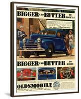 Oldsmobile - Better to Look At-null-Framed Premium Giclee Print