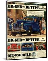 Oldsmobile - Better to Look At-null-Mounted Art Print