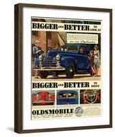 Oldsmobile - Better to Look At-null-Framed Art Print