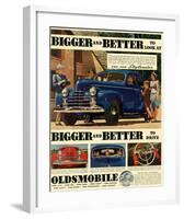 Oldsmobile - Better to Look At-null-Framed Art Print