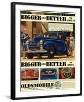 Oldsmobile - Better to Look At-null-Framed Art Print