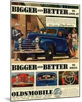 Oldsmobile - Better to Look At-null-Mounted Art Print