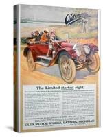 Oldsmobile Car Advert, 1911-null-Stretched Canvas