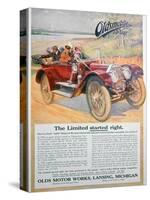 Oldsmobile Car Advert, 1911-null-Stretched Canvas