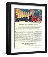 Oldsmobile Century of Progress-null-Framed Art Print