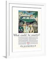 Oldsmobile-Could Be Smarter?-null-Framed Art Print