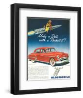 Oldsmobile-Date With Rocket 88-null-Framed Premium Giclee Print