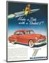 Oldsmobile-Date With Rocket 88-null-Mounted Art Print