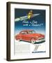 Oldsmobile-Date With Rocket 88-null-Framed Art Print