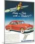 Oldsmobile-Date With Rocket 88-null-Mounted Art Print