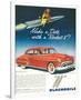 Oldsmobile-Date With Rocket 88-null-Framed Art Print