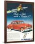 Oldsmobile-Date With Rocket 88-null-Framed Art Print