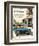 Oldsmobile-Drive the New F-85-null-Framed Art Print