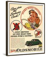 Oldsmobile - Hydra-Matic Owner-null-Framed Premium Giclee Print