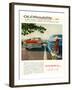 Oldsmobile-Into the Rocket Age-null-Framed Art Print