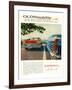 Oldsmobile-Into the Rocket Age-null-Framed Art Print