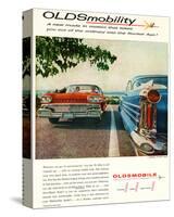 Oldsmobile-Into the Rocket Age-null-Stretched Canvas