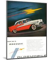 Oldsmobile-Just Let It Rocket-null-Mounted Art Print