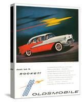 Oldsmobile-Just Let It Rocket-null-Stretched Canvas