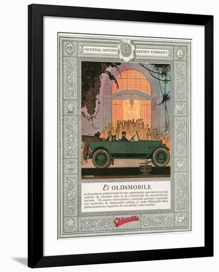 Oldsmobile, Magazine Advertisement, USA, 1920-null-Framed Giclee Print