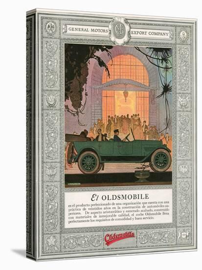 Oldsmobile, Magazine Advertisement, USA, 1920-null-Stretched Canvas
