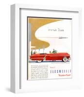 Oldsmobile-Tomorrow's Classic-null-Framed Art Print