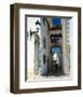 Oldtown Sitges Barcelona Spain-null-Framed Art Print