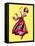 Ole! Dancing Pin-Up c1940s-Art Frahm-Framed Stretched Canvas