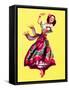 Ole! Dancing Pin-Up c1940s-Art Frahm-Framed Stretched Canvas