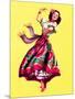 Ole! Dancing Pin-Up c1940s-Art Frahm-Mounted Art Print