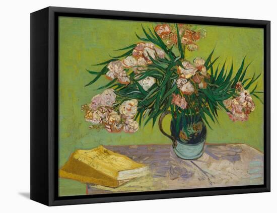 Oleanders, 1888-Vincent van Gogh-Framed Stretched Canvas