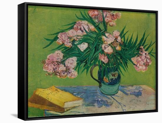 'Oleanders', 1888-Vincent van Gogh-Framed Stretched Canvas