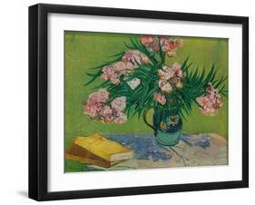 'Oleanders', 1888-Vincent van Gogh-Framed Giclee Print