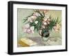 Oleanders and Books, 1888-Vincent van Gogh-Framed Premium Giclee Print