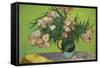 Oleanders-Vincent van Gogh-Framed Stretched Canvas