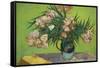 Oleanders-Vincent van Gogh-Framed Stretched Canvas