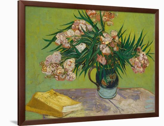 Oleanders-Vincent van Gogh-Framed Art Print