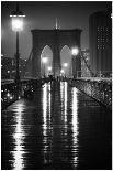 Brooklyn Bridge-Oleg Lugovskoy-Art Print