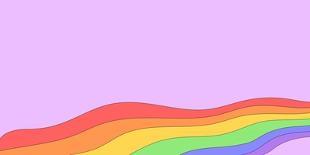 Rainbow Lgbt Flag Colors Background. Pride Month, Week or Day Celebration Wallpaper. LGBTQ Support-Oleg Lyfar-Stretched Canvas