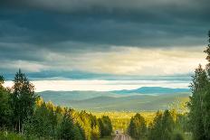 Summer Mountain Landscape-Oleg Yermolov-Mounted Photographic Print