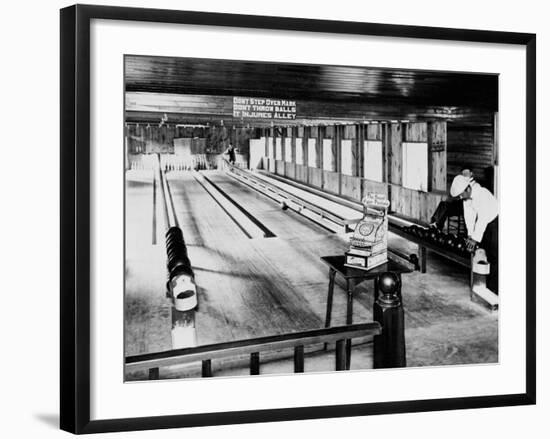 Olentangy Park Bowling Alleys, Columbus, Ohio-null-Framed Photo