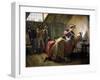 Oleograph Depicting the Scene of the Death of Mimi', from the Opera La Boheme-Giacomo Puccini-Framed Giclee Print