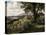 Olevano, 1856-57-Albert Bierstadt-Stretched Canvas