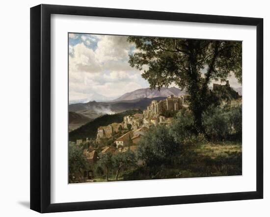 Olevano, 1856-57-Albert Bierstadt-Framed Giclee Print