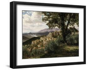 Olevano, 1856-57-Albert Bierstadt-Framed Giclee Print