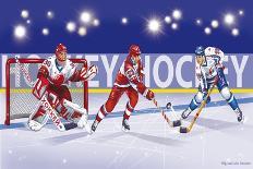 Hockey-Olga And Alexey Drozdov-Giclee Print